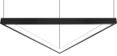 Светильник светодиодный БСТЗ Line ДСО Internal-triangle 035