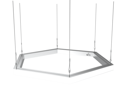 Светильник светодиодный БСТЗ Line ДСО External-hexagon 106 9646-3000-40-120-5