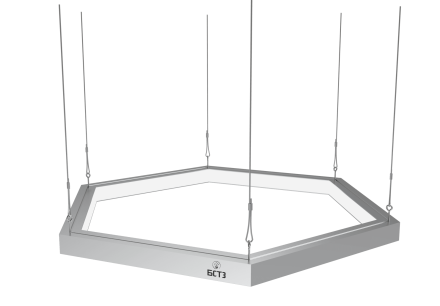 Светильник светодиодный БСТЗ Line ДСО Internal-hexagon 142 12922-3000-40-120-5