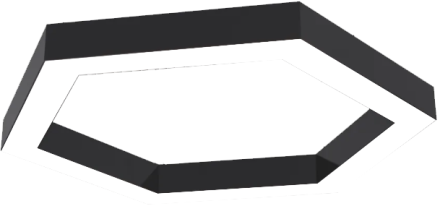 Светильник светодиодный БСТЗ Line ДПО Hexagon 074
