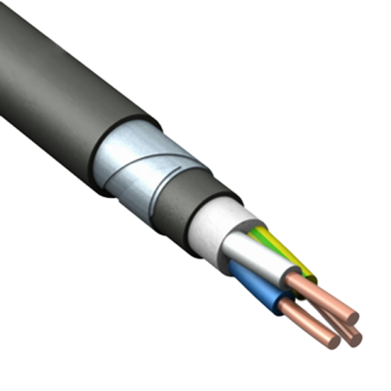Кабель силовой ВБШвнг(А)-LS 3x2,5 ок(N, PE)-0.66