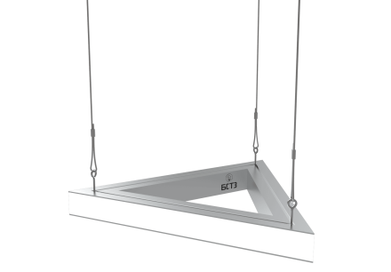 Светильник светодиодный БСТЗ Line ДСО External-triangle 035 3185-5000-40-120-5