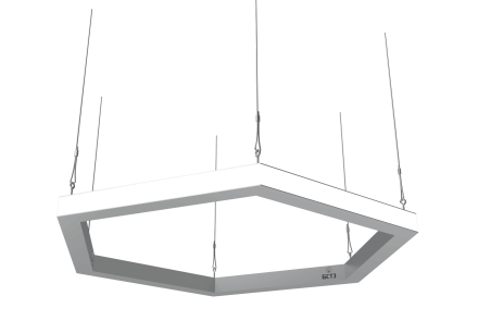 Светильник светодиодный БСТЗ Line ДСО External-hexagon 106 9646-3000-40-120-5