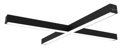 Светильник светодиодный БСТЗ Line ДПО Krest 075 6825-5000-40-120-5