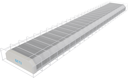 Светильник светодиодный БСТЗ ДБО 005-030 3450-3000-67-120-5 (С защитной решёткой)